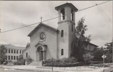 Sonoma, CA - Catholic Church Zan RPPC - Vintage California Real Photo Postcard picture