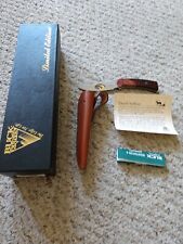 Buck 475 Custom Knife “Natural Markings” #52 Limited Edition Hunter and Dog picture