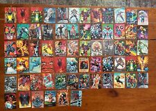 Vintage 1992 Marvel Masterpiece Comic Cards Lot 65 Heros Villains picture