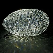 CRYSTAL CLEAR INDUSTRIES RADIANCE Cut Lead Crystal LARGE Egg Box RETIRED picture