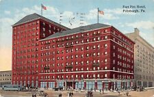 Fort Pitt Hotel, Pittsburgh, Pennsylvania, Early Postcard, Used in 1917 picture