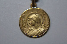 Vintage Italian Saint Christopher medal for Protection-Perilous Times Indeed. picture