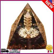 Orgonite Chakra Crystal Natural Orgone Pyramid Reiki Energy Stone Decor (3) picture