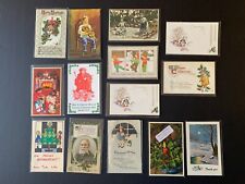 LOT - 14 Vintage Postcards - Holiday Christmas L2307142011 picture