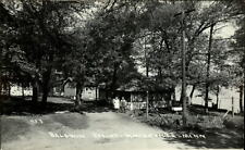RPPC Baldwin Resort Waterville Minnesota ~ 1940s real photo postcard picture