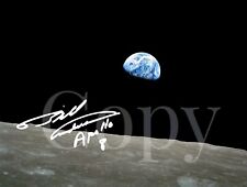 William A. Anders Signed Autograph 6x4 Pre Print Apollo 8  picture