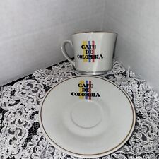  Cafe De Colombia Expresso Cup and Saucer Corona Columbia  R1 picture