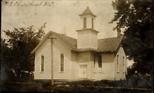RPPC real photo 1907~ West Chester or Keota Iowa IA ~ Methodist Episcopal Church picture