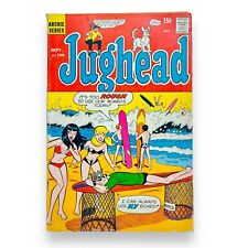 Jughead Comic Book #196 Archie Comics September  1971 Surfing Bikini Girls Cover picture
