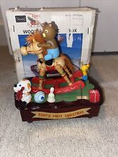 Sears “A baby’s first Christmas” Wood Music Box - works picture