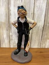 Vintage Coynes 2002 Nancye Williams OH YOU DUDE 10” Tall Figurine Born To Ride picture