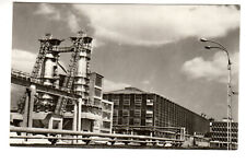 RPPC Postcard: Sugar factory, Buzau, Romania - architecture (Fabrica de zahar) picture