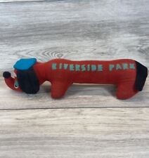 RARE Riverside Amusement Park Souvenir Vintage Plush Toy Dog Agawam, MA ⭐️⭐️ picture