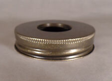 New Mason Jar to # 2 Size Reducing Collar Brass Plated Antique Finish Screw On  picture