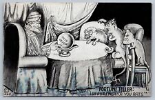 WWII propaganda PC FORTUNE TELLER AXIS DEFEAT sent from 3rd CO THE CITADEL picture