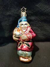 Vintage Old World Christmas Ornament - Scrooge Handmade In Germany picture