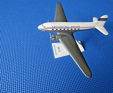 DC-3 Continental Airlines small desktop model complete picture