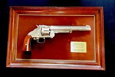 Wyatt Earp Franklin Mint Commemorative Colt .44 Revolver Original W/ Display picture