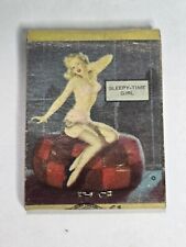 Vintage Matchbook Pinup Girl Superior Match Company Chicago  picture