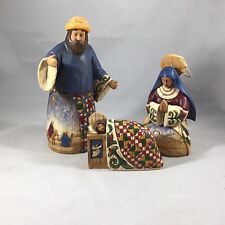 Heartwood Creek Jim Shore 113254 Joy To The World The Lord Has Come Figurine Set picture