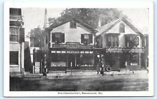 KENNEBUNK, Maine ME ~ DON CHAMBERLIN'S STORE Gas Pumps c1920s  Postcard picture