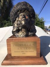 Actual Sculpture Native American Indian Film Festival Award The Song Hiawatha picture