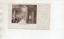 1905 POSTMARK PORTLAND OREGAN  INTERIOR FORESTRY BUILDING  POSTCARD picture