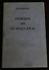 WWII US Army Navy USMC 'Fighting on Guadalcanal' Booklet US Govt. Printing 1943 picture