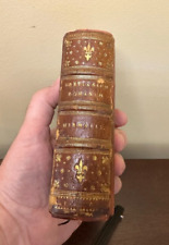 1845 Breviarium Romanum Hiemalis Roman Catholic Prayer Book Antique Latin picture
