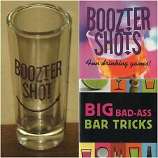 Miniature Bar Books Shot Glass SET Big Bad Ass Tricks & Boozter Shots Lot picture