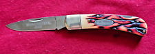 Winchester 2005 Folding Pocket Knife 1 Blade - Stag Scales picture