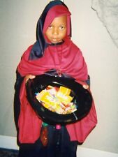 AwE) Photograph 4x6 African American Kid Halloween Trick Or Treat picture