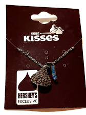 Hershey's Kisses Exclusive Candy Shaped Necklace & Pendant Jewelry New NOS MOC picture
