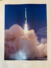 Minuteman USAF Boeing First Flight Poster Excellent Condition Preowned not used picture