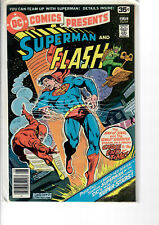 DC COMICS PRESENTS Superman And Flash #1 - 1978 DC Vintage Comic VF+ picture