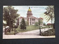 Postcard State Capital Building Denver Colorado 1911 R46 picture