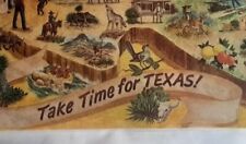 1984 Placemats 'Take Time For Texas' Set Of 2 Centennial Vintage J&B Enterprise picture