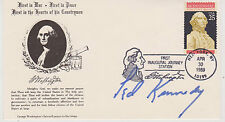 SIGNED SENATOR TED KENNEDY FDC AUTOGRAPHED FIRST DAY COVER - COA picture