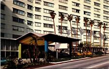 Statler Hotel Wilshire Blvd Los Angeles CA California Street View VTG Postcard picture