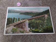 PBFB Train or Station Postcard Railroad RR CHATCOLET LAKE IDAHO picture