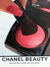 1981 Chanel Beauty Powder Color from Chanel Paris Vintage PRINT AD picture