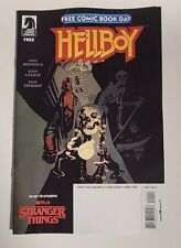 🔑FCBD 2024: Hellboy/Stranger Things #1 05/04/2024 VF+ DARK HORSE COMICS  picture
