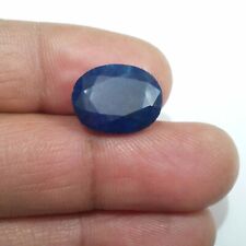 100% Natural Sapphire Gemstone Oval Shape 10.30 Crt Faceted Loose Gemstone picture