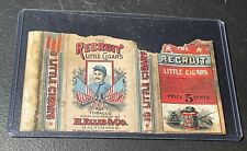 1910’s Recruit Little Cigars Pack Tobacco Advertising - Civil War Soldier picture