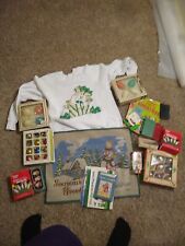 Mix Lot Of Christmas Balls Lights Sweater Books Rugs picture