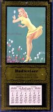 Budweiser Beer 1939 Pinup Calendar Complete and Unused picture