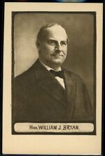 1908 Hon William J Bryan Photogravure Postcard picture