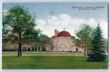 Minneapolis Minnesota MN Postcard Chapel Lakewood Cemetery c1914 Vintage Antique picture