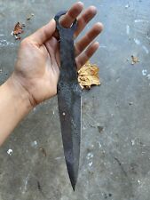 11” Custom Made Damascus steel Dagger blank blade ZH 17 picture