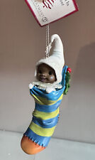 Thomas Blackshear FlakeLing Tales ALL TUCKED IN Christmas ornament 2006 picture